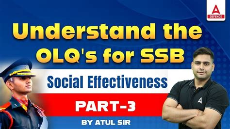 understand  olqs  ssb social effectiveness part