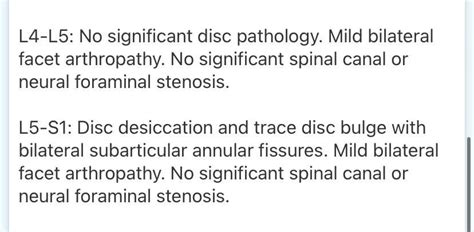 MRI results : r/backpain