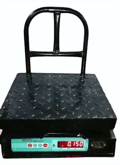 Toyo Mild Steel Table Top Digital Weighing Scale Weighing Capacity