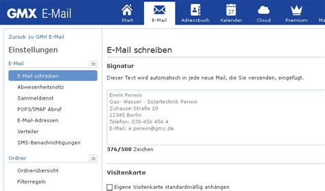 E Mail Signatur Erstellen Outlook Thunderbird Gmx Und Gmail