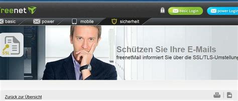 T Online Web de GMX Freenet Sendeschluss für unverschlüsselte E Mails