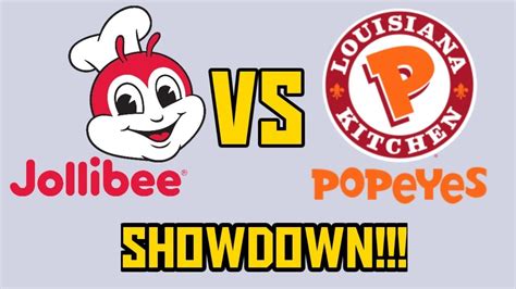 Jollibee Vs Popeyes Who Has The Best Chicken Youtube