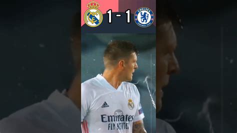 Real Madrid 1-1 Chelsea 2021 Champions League Highlights #youtube # ...