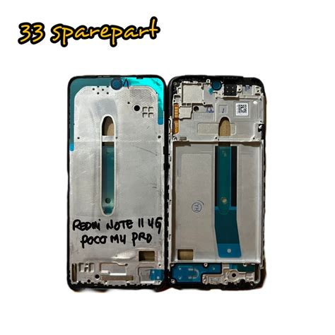 Jual Frame Lcd Tulang Tengah Xiaomi Redmi Note G Pocophone M