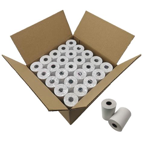 Amazon 50 Rolls 2 1 4 X 50 Thermal Paper Rolls BPA Free