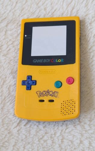 Nintendo Game Boy Color Pokemon Shell Hispeedido OLED Q5 USB C Retro