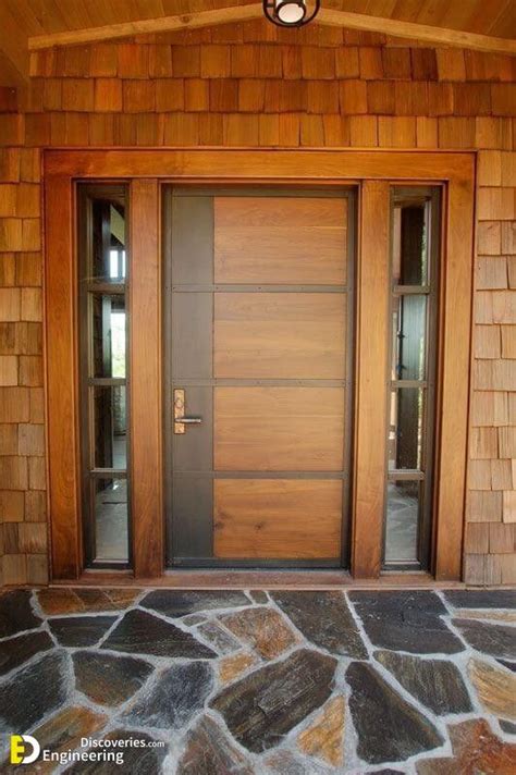 Stunning Wooden Main Door Design Ideas Engineering Discoveries House