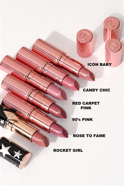 Charlotte Tilbury Hollywood Beauty Icon Lipsticks New Queen Of Luck