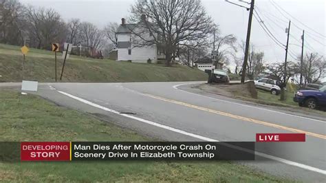 Man Dies Following Crash Involving Motorcycle Wpxi