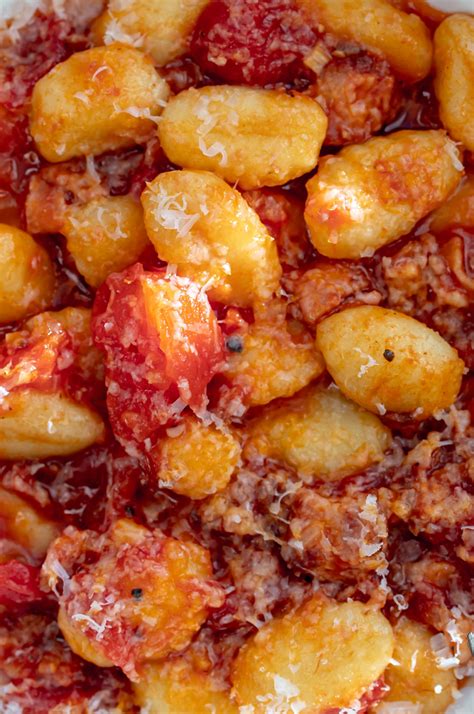 Gnocchi All Amatriciana Annin Uunissa