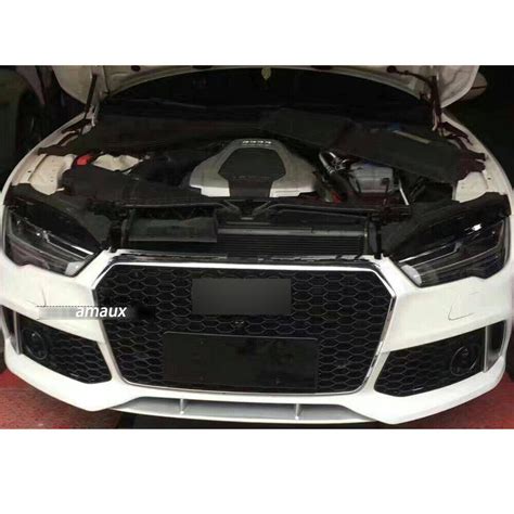 For Audi A7 S7 Grille 2016 2017 2018 Front Upper Mesh Honeycomb Grill Rs7 Style Ebay