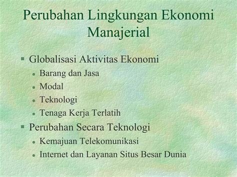 Pengertian Dan Ruang Lingkup Ekonomi Manajerial Ppt