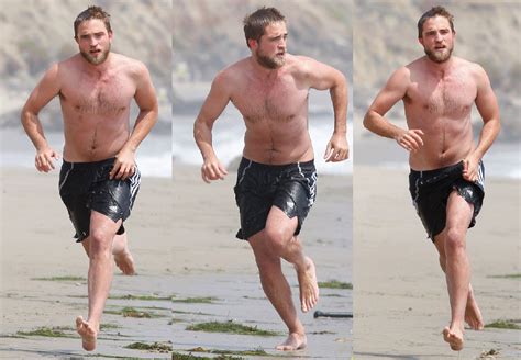 Robert Pattinson Sunbathes Shirtless Outdoors Naked Male Celebrities