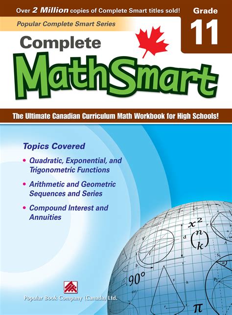 Best Math Book For Grade 11 Complete Mathsmart Grade 11 Book Popular Book Company Canada Ltd