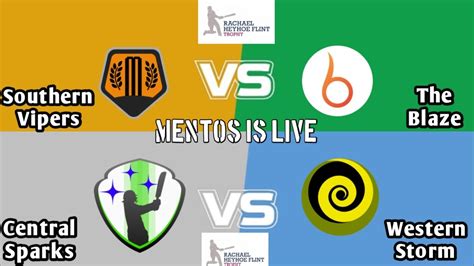 BLA Vs SV Live CES Vs WS Live Rachael Heyhoe Flint Trophy Live