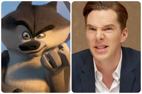 The Wolf In The Penguin Of Madagascar With Benedicts Voice Benedict Cumberbatch Benedict