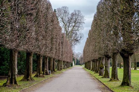 Gardens of Schloss Benrath in the German City of Dusseldorf Stock Photo ...