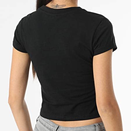 Urban Classics Tee Shirt Femme TB2754 Noir LaBoutiqueOfficielle