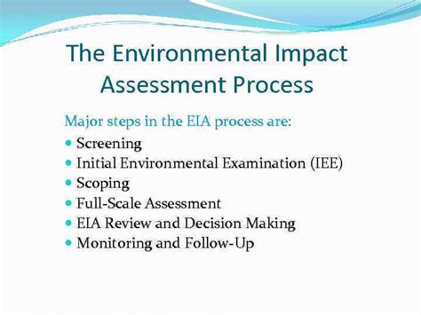 METHODS Of Environmental Impact Assessment EIA EIA