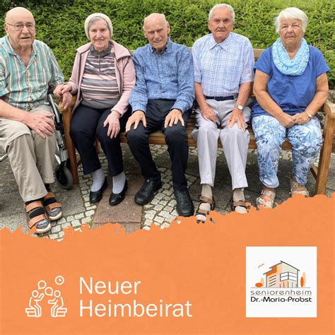 Neuer Heimbeirat Seniorenheim Dr Maria Probst Hammelburg Altenheim