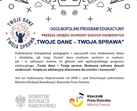 Twoje Dane Twoja Sprawa Publiczna Szko A Podstawowa Nr