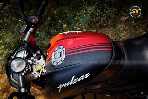 Meet Dual Tone Bajaj Pulsar NS200 By SV Stickers Bikes Stickers