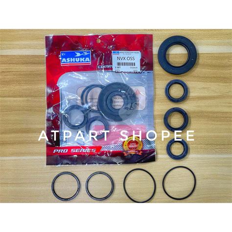 Ashuka Oil Seal Set Yamaha Nvx Aerox Pcs Shopee Malaysia