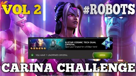 Mcoc Carina Challenge Vol 2 Hunk Of Junk Robots Youtube