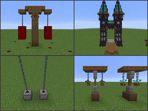 Some Ideas Using the New Chains : r/Minecraft