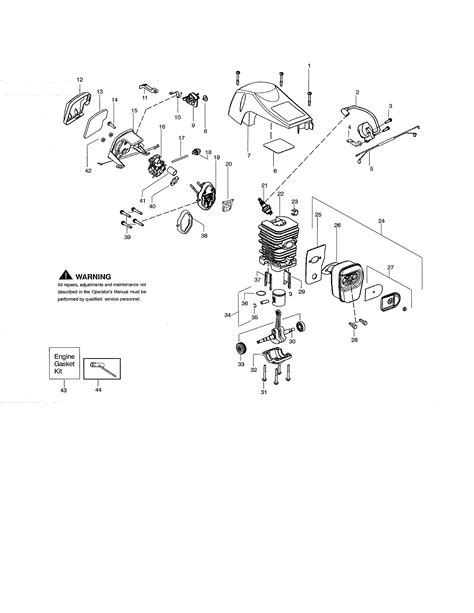 Poulan Electric Chainsaw Parts Diagram