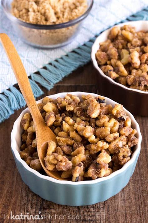 Brown Sugar Candied Walnuts Recipe