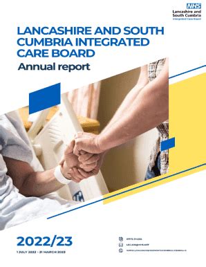 Fillable Online Lancashire And South Cumbria Integrated Care Board Fax