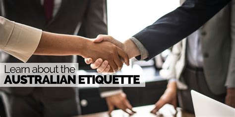 The Australian Etiquette — Australian Internships