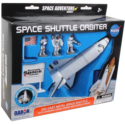 Daron Toys NASA Die-Cast Space Shuttle Vehicle Playset (7 Pieces) - Walmart.com