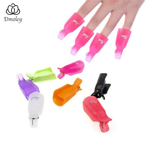 Good Quality 10pcs Plastic Nail Art Soak Off Cap Clip Uv Led Gel Polish