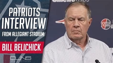 Bill Belichick On Patriots Loss Vs Raiders As A Team We All Responded