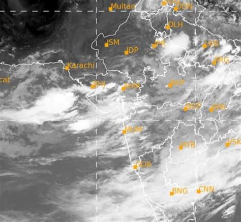 ગુજરાતમાં ભારે વરસાદની આગાહી વેધર મેપ Gujarat Weather Forecast Imd