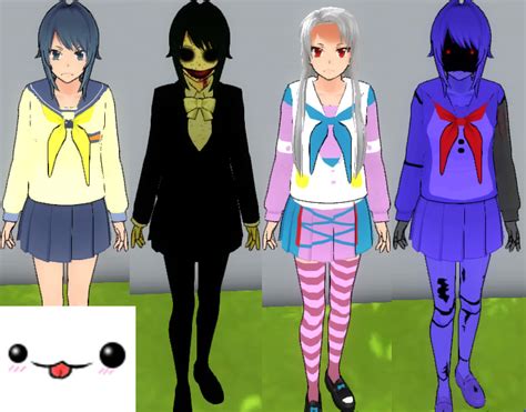 My Yandere Sim Skins Part 4 By Televicat On Deviantart