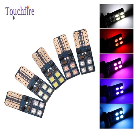 2 unids lote 3030SMD led cob 480LM bulbo 8led auto cuña luces del coche