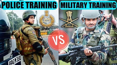 Army Training Vs Police Training Most Toughest Training Youtube