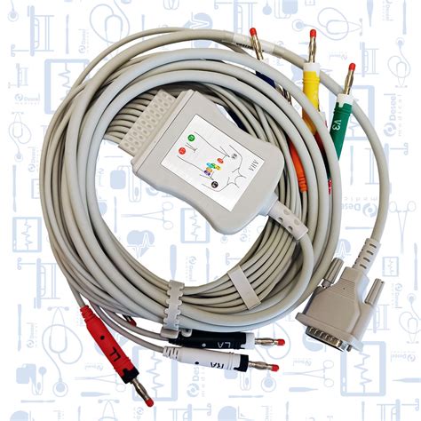 Cable De Ekg Derivaciones Kohms Banana Deseel Medical