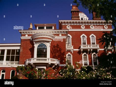 Johnston Felton Hay House Macon GA Stock Photo Alamy