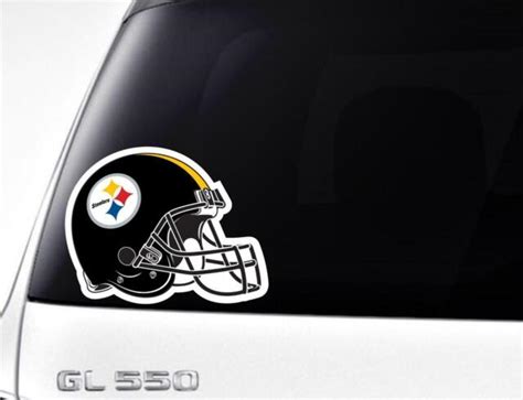 Pittsburgh Steelers Helmet Decal Car Truck Vinyl Sticker Wall