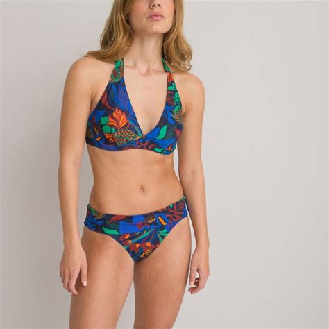 Reggiseno Per Bikini Foulard Stampa Esotica Fantasia Esotico La