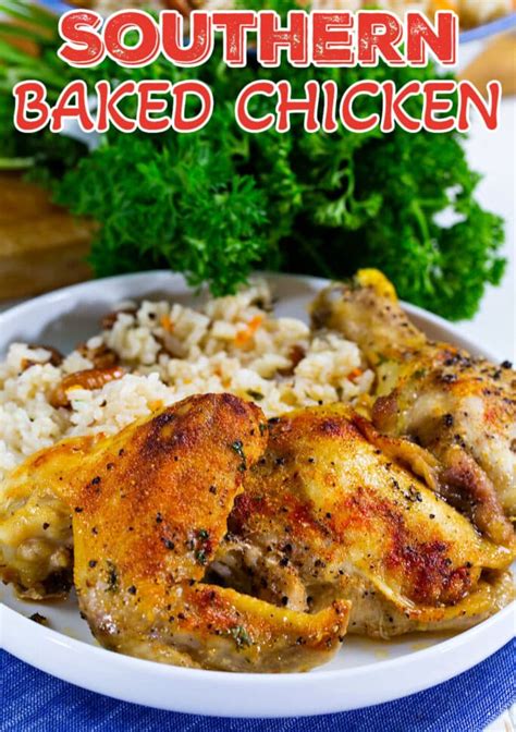 Southern Baked Chicken Spicy Southern Kitchen