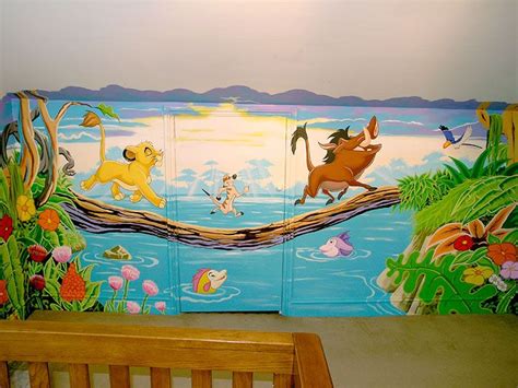 Lion King Mural Disney Mural Mural Disney Wall Murals