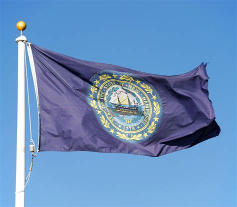 New Hampshire Flag - Outdoor State Flags (Made in USA) by USA Flag Co.