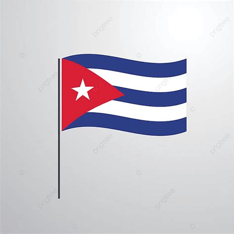 Cuba Flag Clipart Transparent PNG Hd Cuba Waving Flag 24th Background