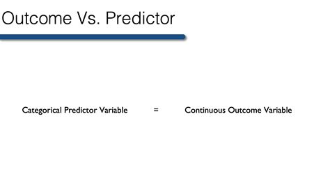 23 Describing The Relationship Between A Continuous Outcome And A