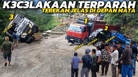 Kecelakaan Terparah Di Batu Jombaterekam Jelas Di Depan Mata Youtube